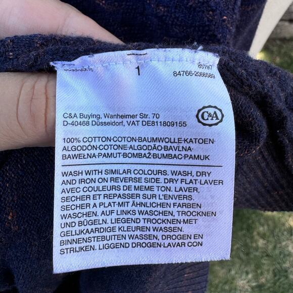 Canda C&A 1/4 Zip Sweater Men's Size Small - Picture 7 of 10